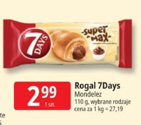 Rogal 7Days super max promocja w Leclerc