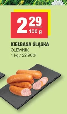 Kiełbasa śląska Olewnik promocja w SPAR