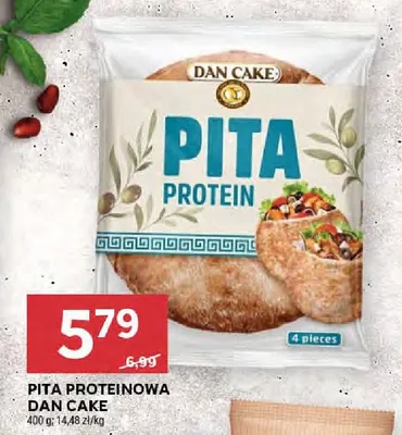 Pita proteinowa Dan Cake promocja w Stokrotka