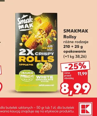 Rollsy Smakmak promocja w Kaufland