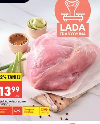 Łopatka wieprzowa promocja w Biedronka