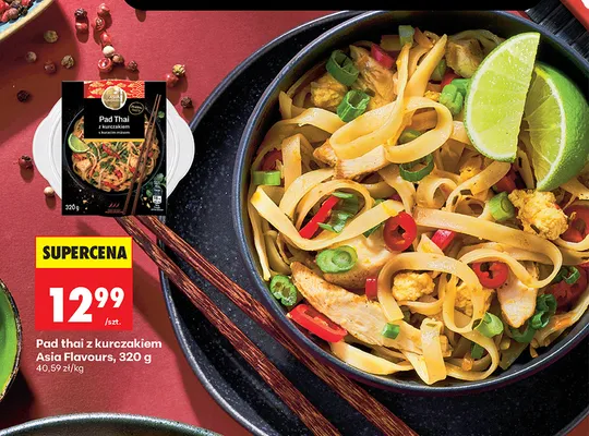 Pad thai z kurczakiem Asia Flavours promocja w Biedronka