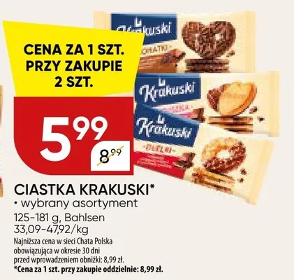 Ciastka promocja w Chata Polska