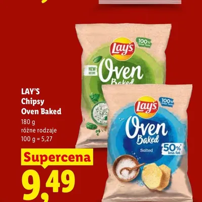 Chipsy Oven Baked Grilled Vegetables Lay's promocja w Lidl
