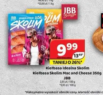 Kiełbasa Idealna Skolim JBB promocja w Delfin