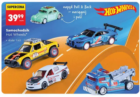 Samochodzik Hot Wheels promocja w Biedronka