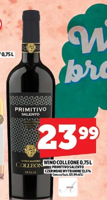 Wino Colleone promocja w TOPAZ