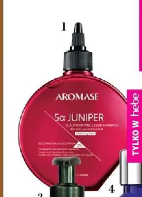 Peeling-płyn oczyszczający do każdego typu skóry głowy Aromase 5a Juniper promocja w Hebe