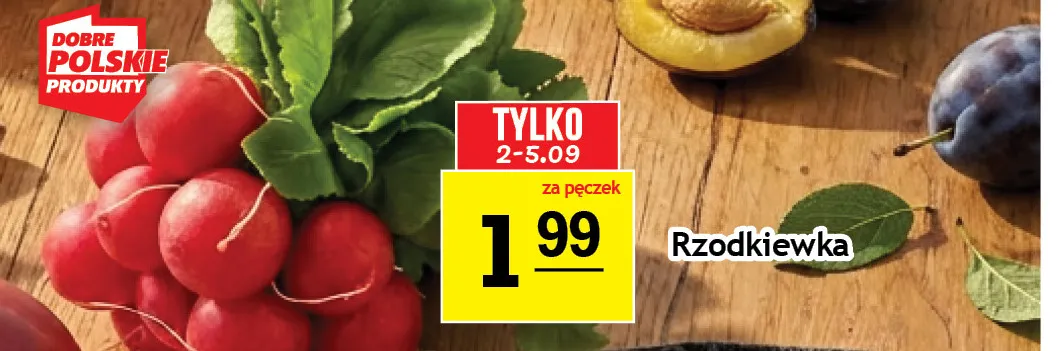 Rzodkiewka promocja w Gram Market