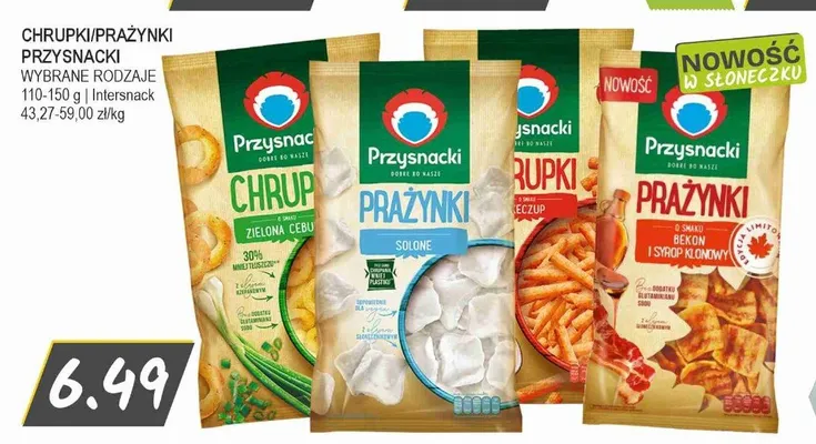 Prażynki Przysnacki promocja w Słoneczko