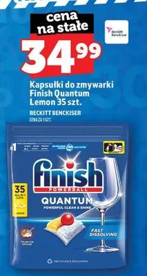 Kapsułki do zmywarki Finish Quantum Lemon promocja w TOPAZ
