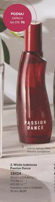 Woda toaletowa Passion Dance promocja w AVON