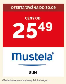 Kosmetyki przeciwsłoneczne Mustela Sun promocja w Ziko Dermo