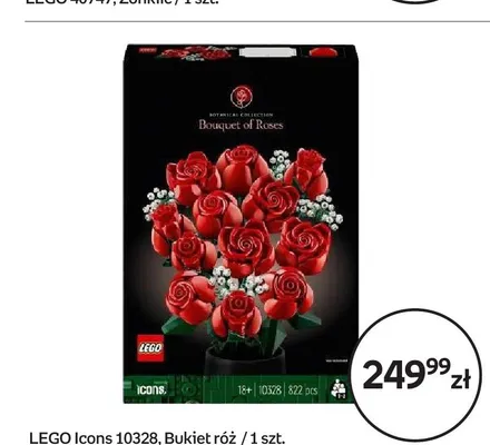 Klocki LEGO Icons 10328 Bukiet róż promocja w Empik