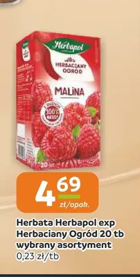 Herbata Herbapol exp Herbaciany Ogród Malina promocja w Gama