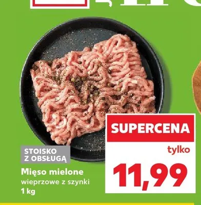 Mięso mielone wieprzowe z szynki promocja w Kaufland