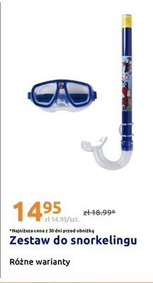 Zestaw do snorkelingu Spider-Man promocja w Action