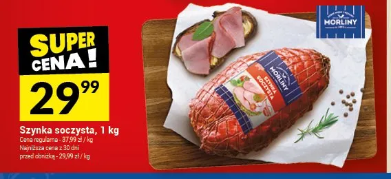 Szynka soczysta Morliny promocja w Twój Market