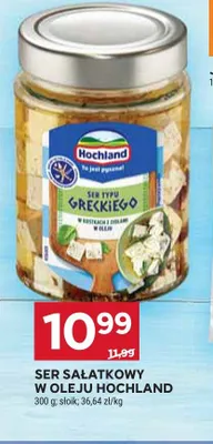 Ser sałatkowy w oleju Hochland promocja w Stokrotka
