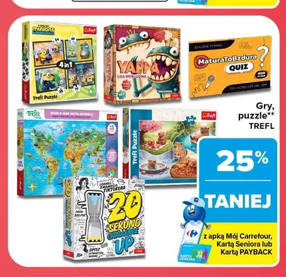 Gry Trefl promocja w Carrefour Market