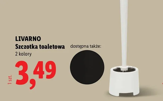 Szczotka toaletowa Livarno promocja w Lidl