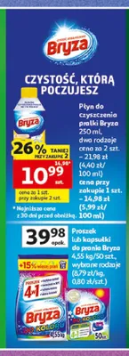 Płyn do czyszczenia pralki Bryza promocja w Auchan