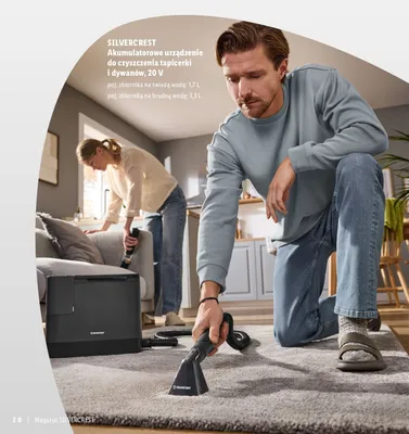 Akumulatorowe urządzenie do czyszczenia 20 V promocja w Lidl
