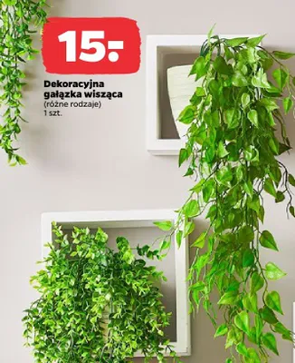 Dekoracyjna gałązka wisząca promocja w Netto
