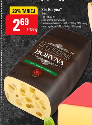 Ser Boryna Sery z Goliszewa promocja w POLOmarket
