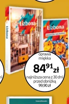 Książka Lizbona oprawa miękka promocja w Empik
