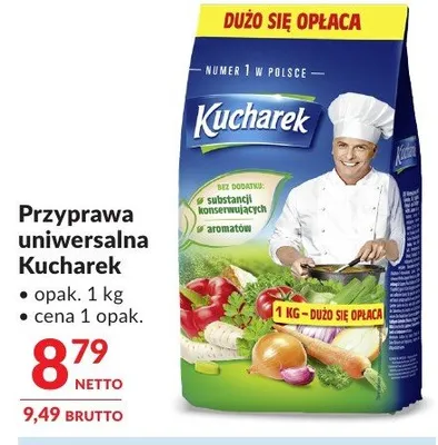 Przyprawa uniwersalna Kucharek promocja w Makro