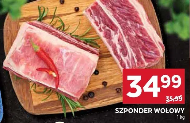 Szponder wołowy promocja w Stokrotka