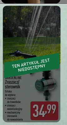 Mechaniczny sterownik do nawadniania GARDENLINE promocja w Aldi