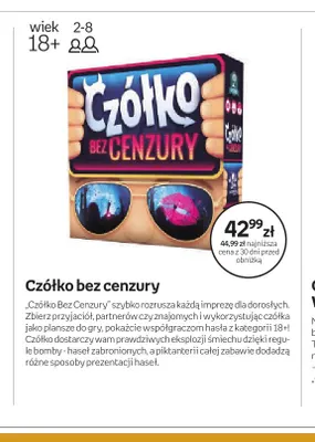 Gra Czółko bez cenzury promocja w Empik