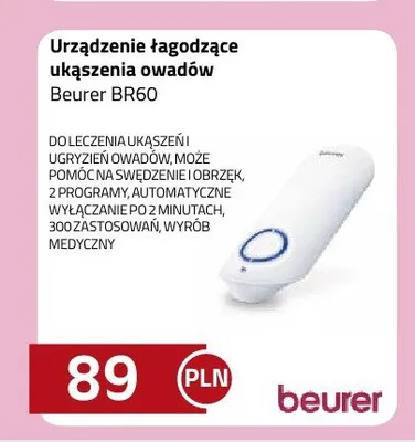 Urządzenie łagodzące ukąszenia owadów Beurer BR60 promocja w kakto.pl