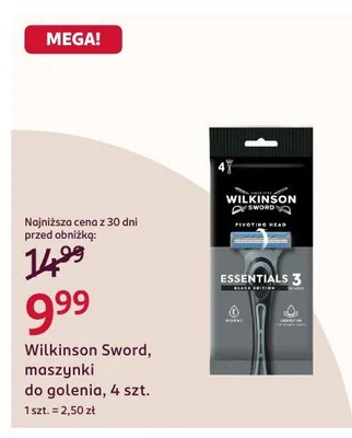 Maszynki do golenia promocja w Rossmann
