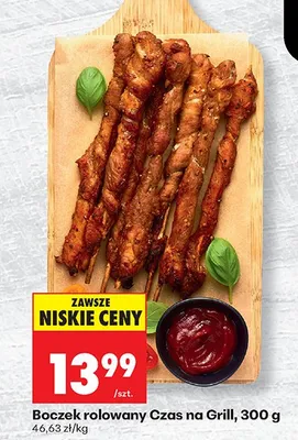 Boczek rolowany Czas na Grill promocja w Biedronka