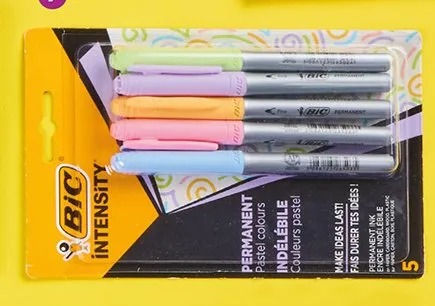 Markery permanentne BIC Intensity promocja w Biedronka