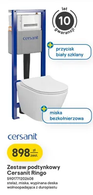 Zestaw podtynkowy Cersanit Ringo promocja w Castorama
