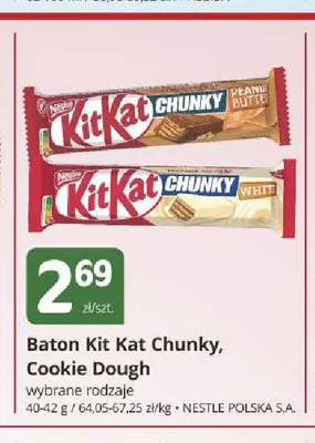Baton Kit Kat Chunky Cookie Dough promocja w Marketvita