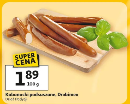 Kabanoski podsuszane promocja w Auchan