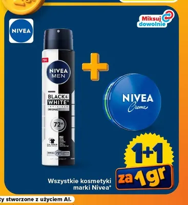 Krem Nivea Creme promocja w Carrefour