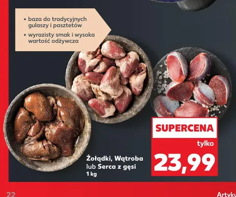 Wątroba z gęsi promocja w Kaufland