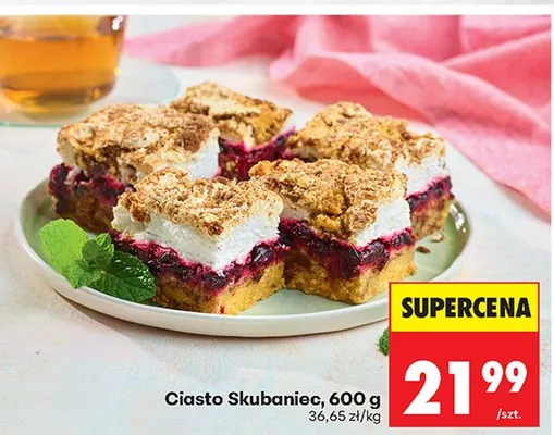 Ciasto Skubaniec promocja w Biedronka