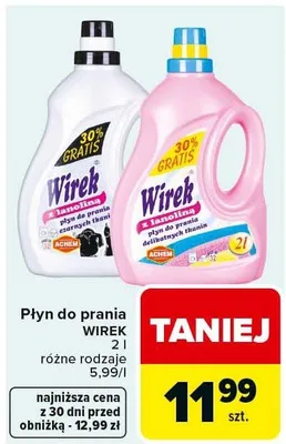 Płyn do prania czarnych tkanin promocja w Carrefour Market