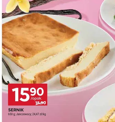 Sernik promocja w Stokrotka