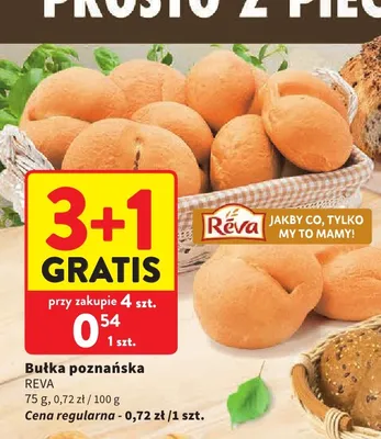 Bułka poznańska Réva promocja w Intermarche