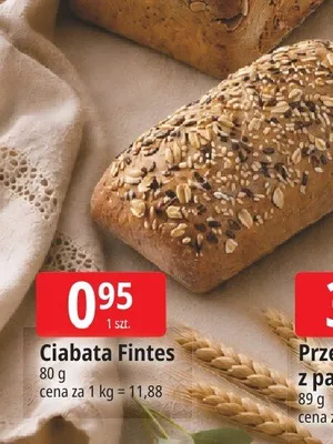 Ciabata Fintes promocja w Leclerc