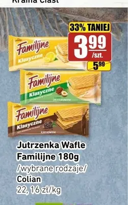 Wafle Familijne Kakaowe 180 g promocja w API Market