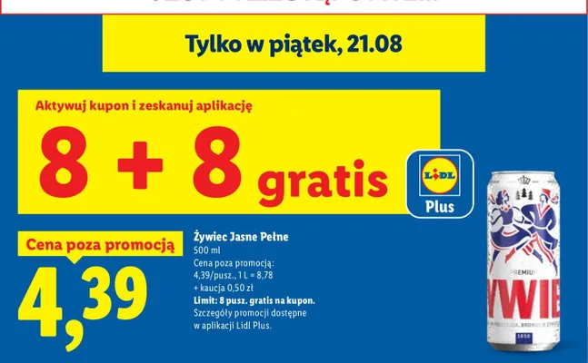 Piwo Żywiec promocja w Lidl